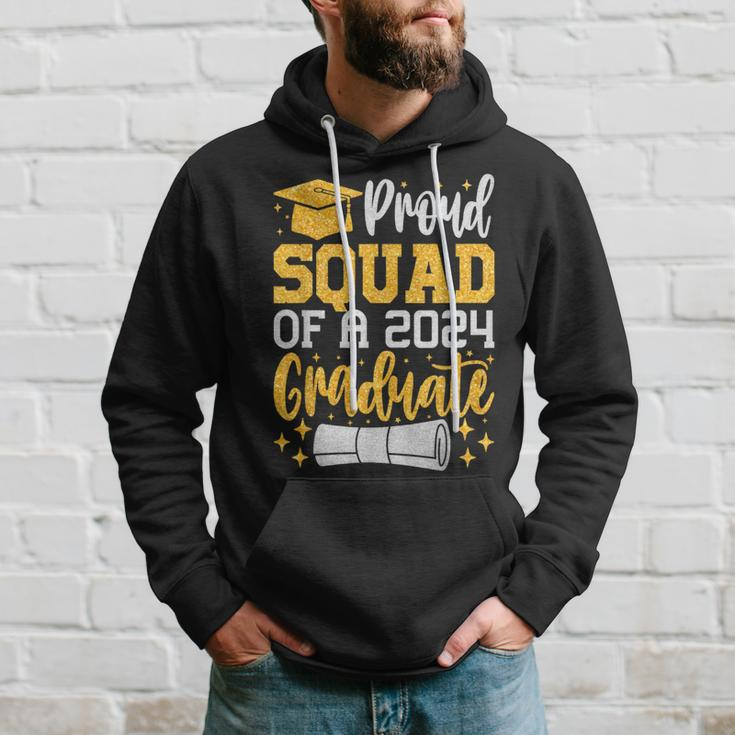 Proud Squad Of A 2024 Graduate Class Of 2024 Graduation Hoodie Gifts for Him