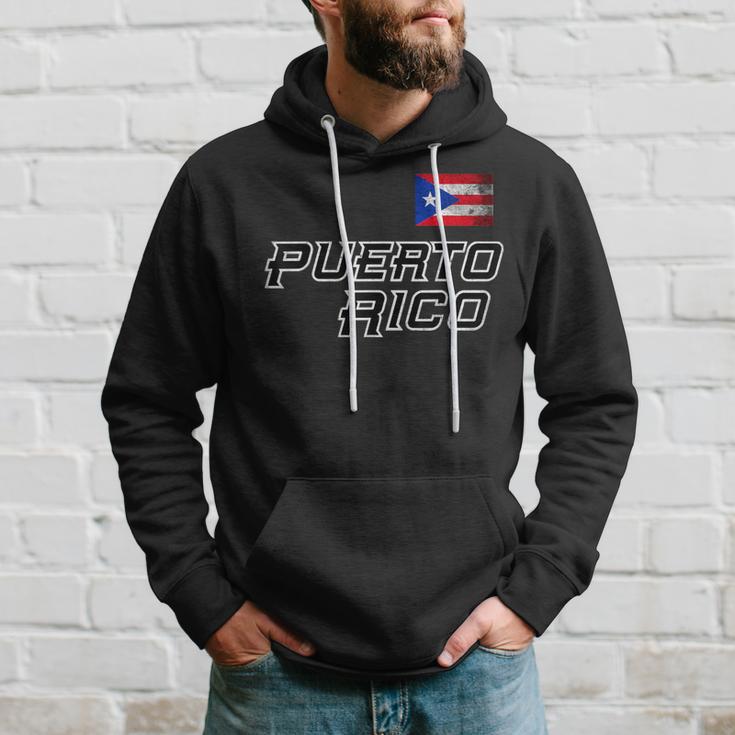 Puerto Rico 2023 Vintage Flag Pride Pr Boricua Puerto Rico Hoodie Geschenke für Ihn