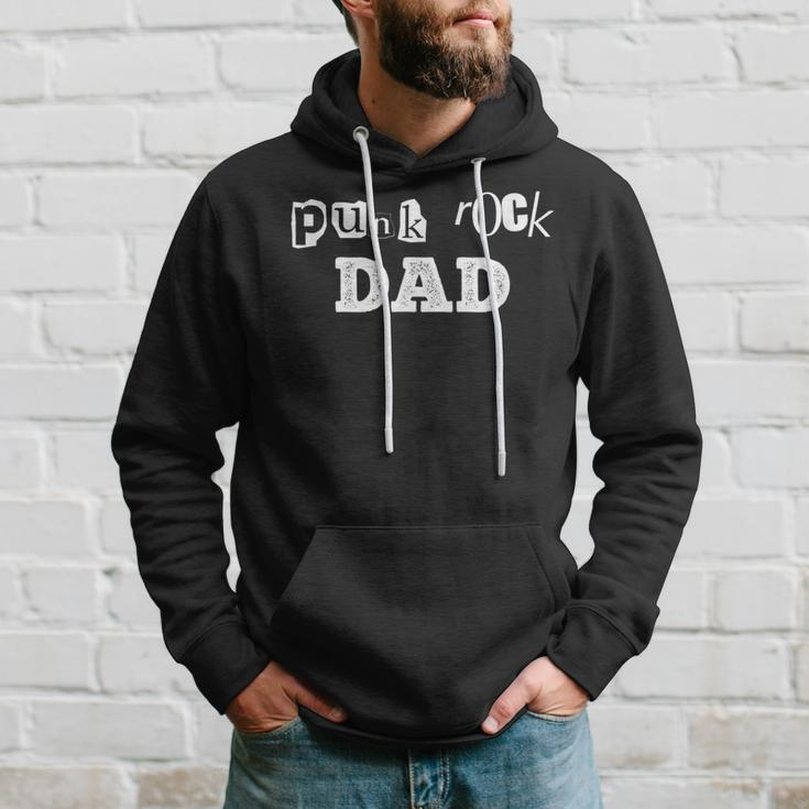 Punk Rock Dad Punks Not Dead Hoodie Gifts for Him