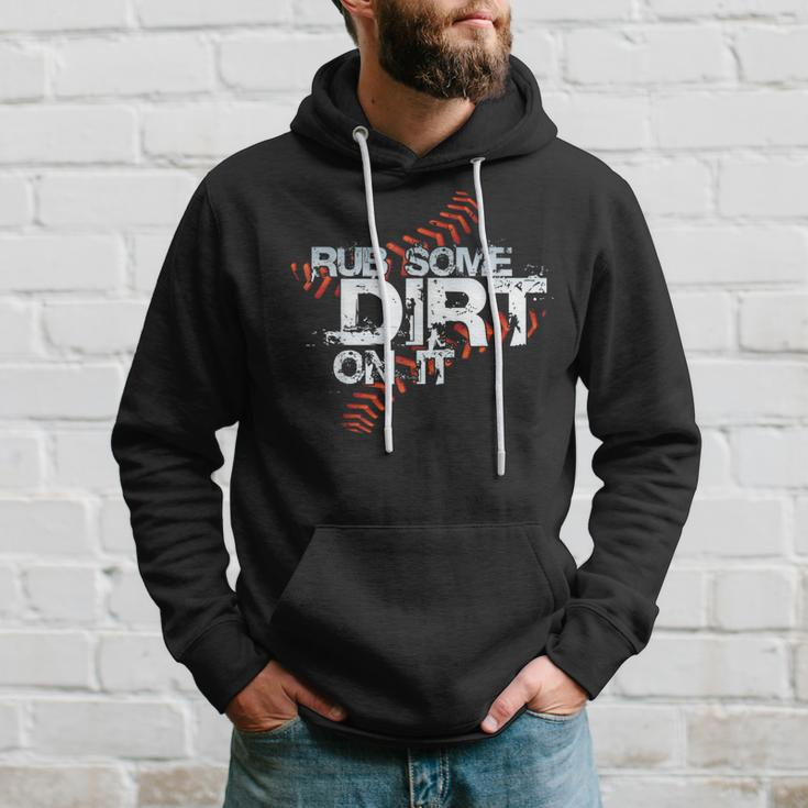 Quite Crying Rub Dirt On It No Crying Girls Softball Hoodie Gifts for Him