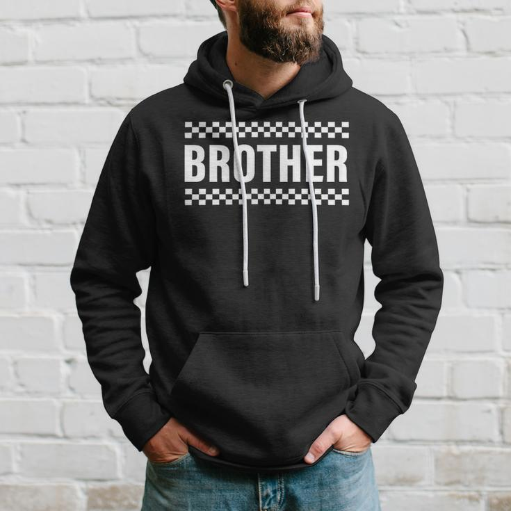 Racing Birthday Matching Family Race Car Pit Crew Brother Hoodie Gifts for Him