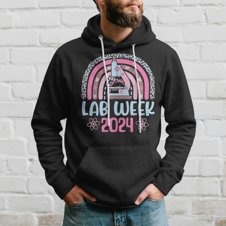 Rainbow Lab Week 2024 Laboratory Tech Technologist Hoodie Gifts for Him