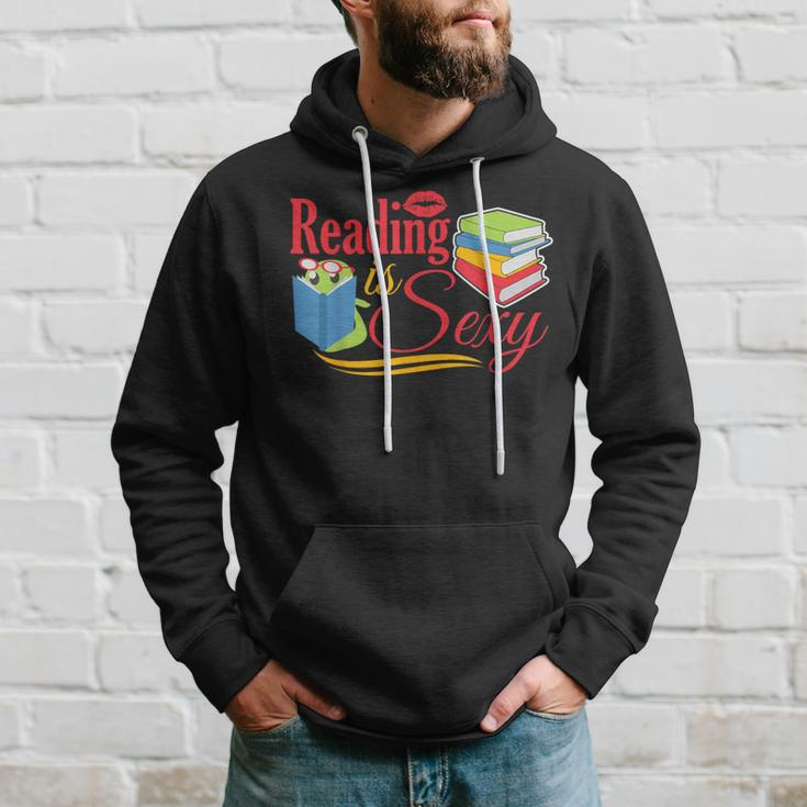 Reading Is Sexy Book Literature Hoodie Gifts for Him
