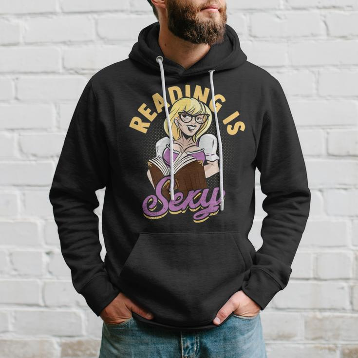 Reading Is Sexy History Literature And Quotes Author Hoodie Gifts for Him