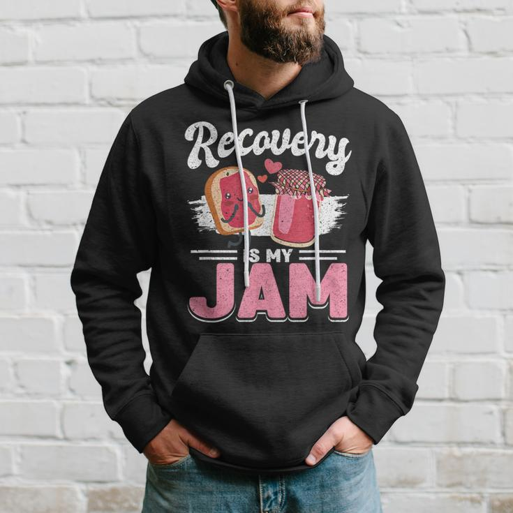 Recovery Jam Narcotics Anonymous Na Aa Sober Sobriety Hoodie Gifts for Him