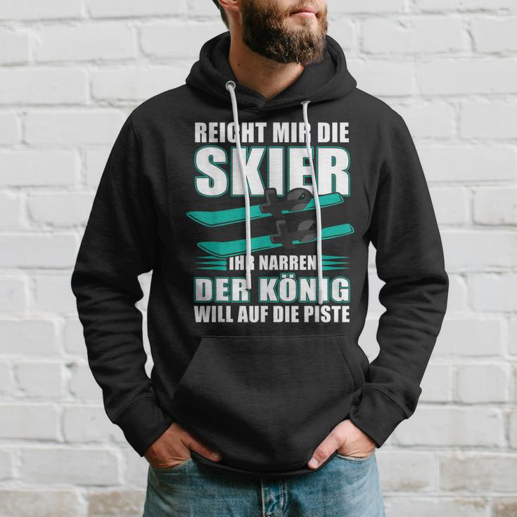 Reicht Mir Die Skier Ihr Jester Skier Hoodie Geschenke für Ihn