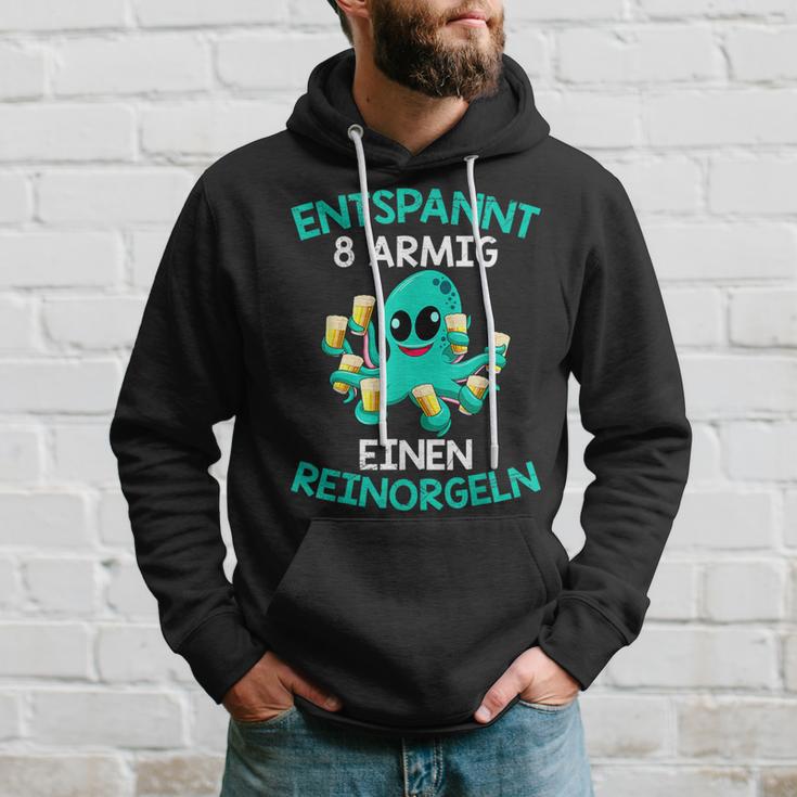 Relaxed Eight-Armed A Reinorgeln Saufen Party Malle Kapuzenpullover Geschenke für Ihn