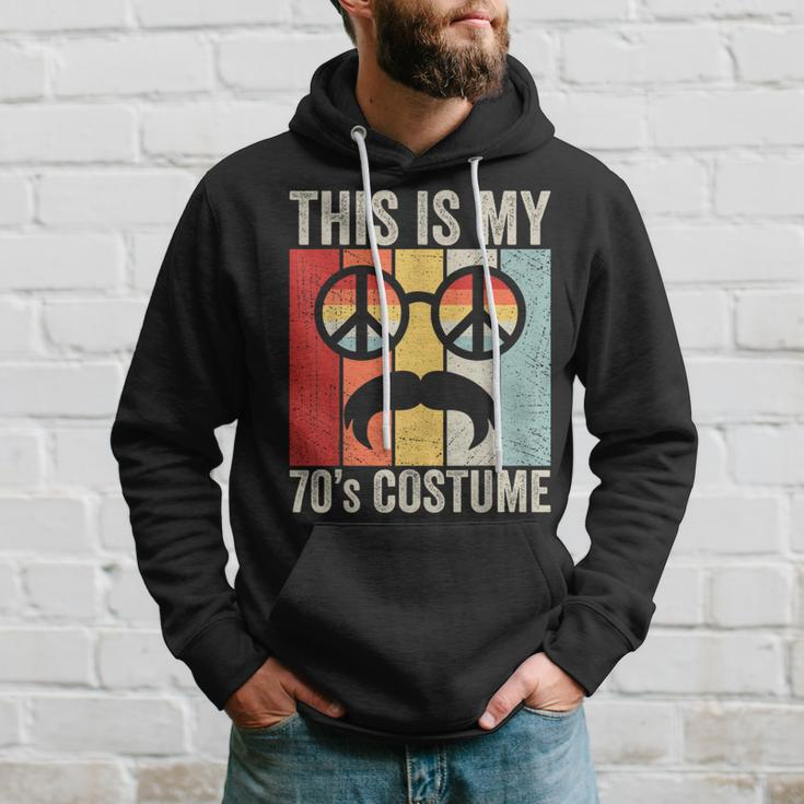Retro This Is My 70S Costume 70 Styles 1970S Vintage Hippie Hoodie Gifts for Him