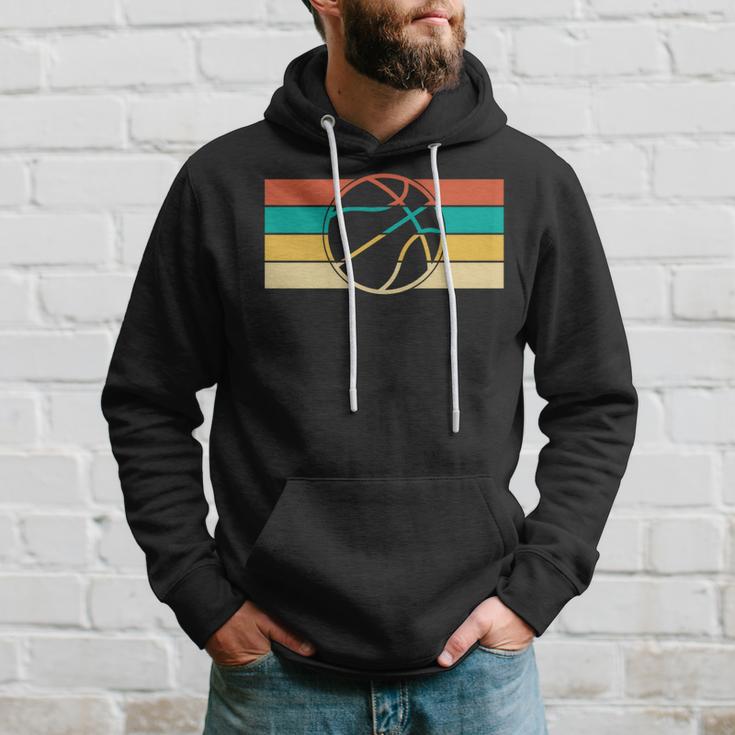 Retro Basketball Hoops Streetball Vintage Basketball Hoodie Gifts for Him