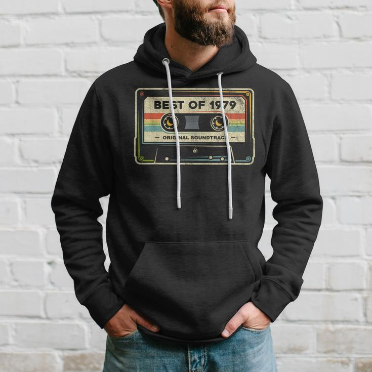Retro Best Of 1979 Mixtape Vintage 45Th Birthday Cassette Hoodie Gifts for Him