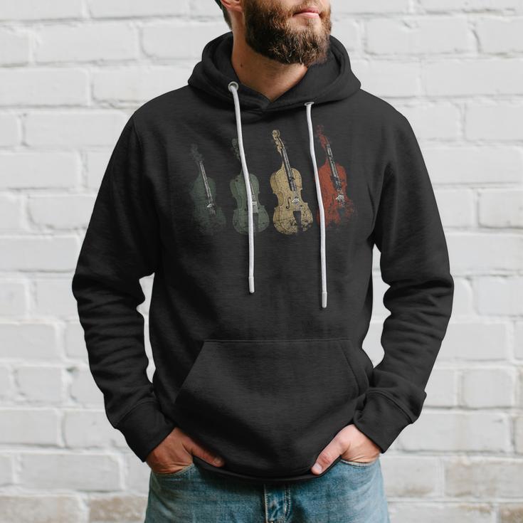 Retro Cello Hoodie Geschenke für Ihn