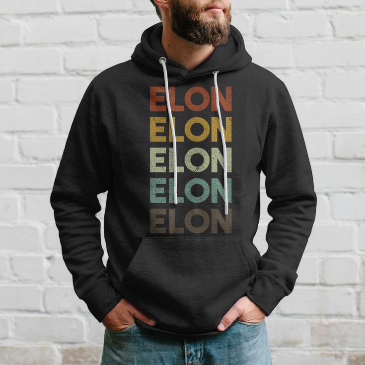 Retro Elon North Carolina Hoodie Gifts for Him