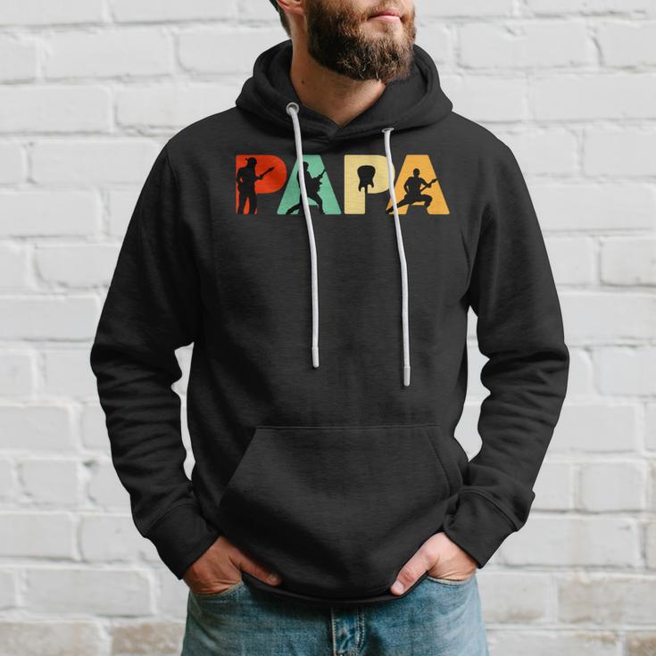 Retro Lead-Gitarre Papa Lustiger Papa Lead-Gitarre Spieler Kapuzenpullover Geschenke für Ihn