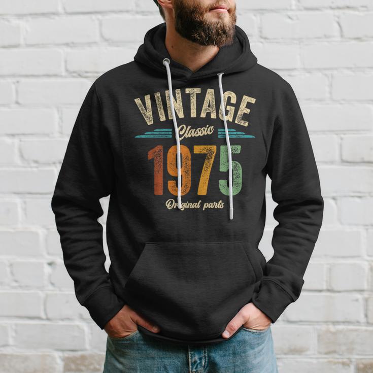 Sweat à Capuche Vintage "Septembre 1975" - Cadeau 50 Ans Pour Homme - Anniversaire, Noël, Fête
