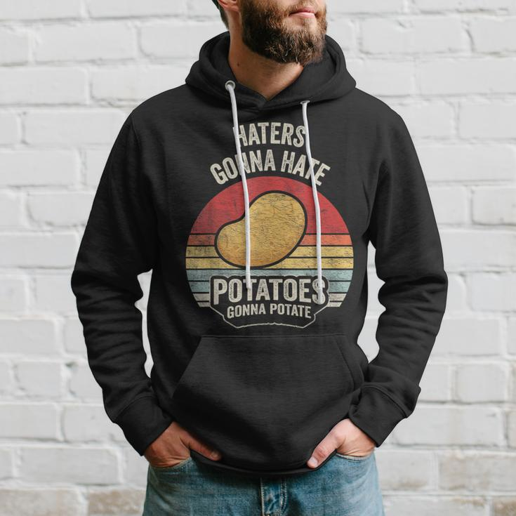 Retro Vintage Potatoes Gonna Potate Potato Lover Hoodie Gifts for Him