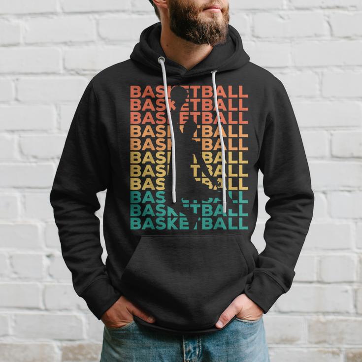 Retrointage Basketball For Basketball Players Hoodie Geschenke für Ihn