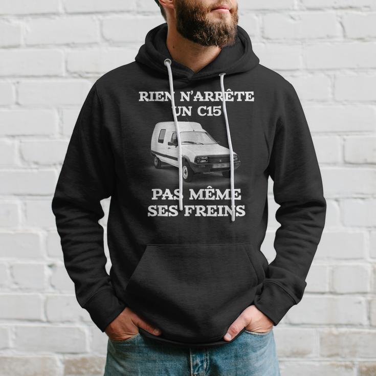 Sweat à Capuche Imprimé "c15 De Seigneur" - Cadeau Personnalisé Pour Père, Mère, Famille - Coupe Classique, 241g