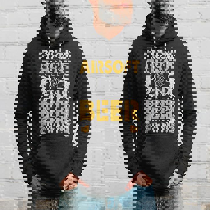 Rifle De Airsoft Para Hombre Sudadera Regalos para él