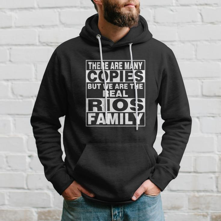 Rios Surname Family Name Personalized Rios Hoodie Gifts for Him
