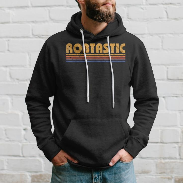 Robtastic Retro First Name Rob Robert Hoodie Gifts for Him