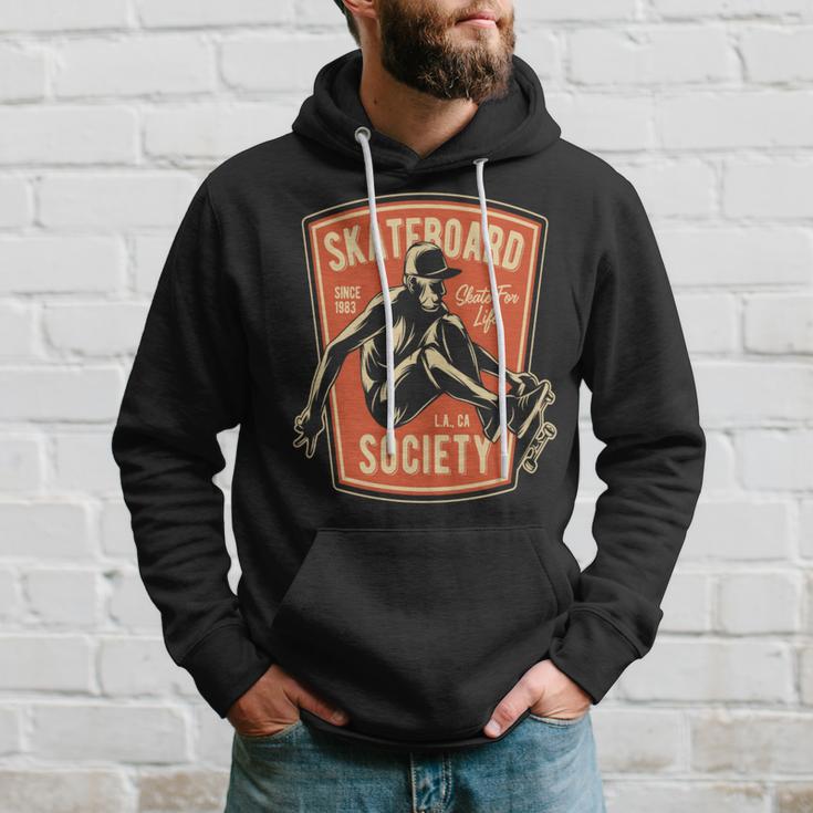 Rochen Sie Für Das Leben 1983 Für Mann Boys' Skateboard Long-Sleeved Hoodie Geschenke für Ihn