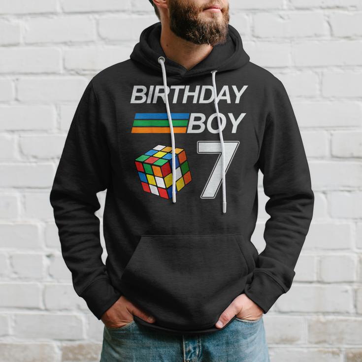 Rubixk Cube Speed Cubing Birthday Boy 7 Years Old Boys Kid Hoodie Gifts for Him