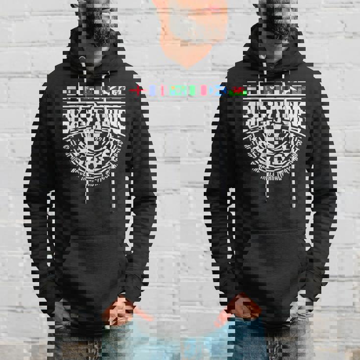 Rugby 6 Naciones Inglaterra Francia Gales Escocia Italia Irlanda Sudadera Regalos para él