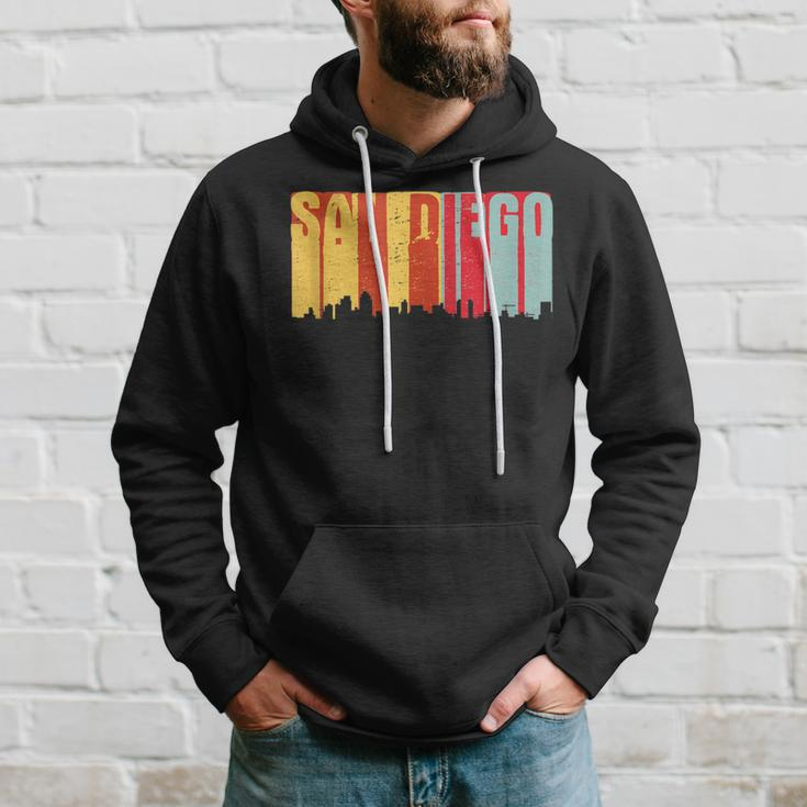 San Diego City Pride Love Colorful Silhouette Image Hoodie Gifts for Him