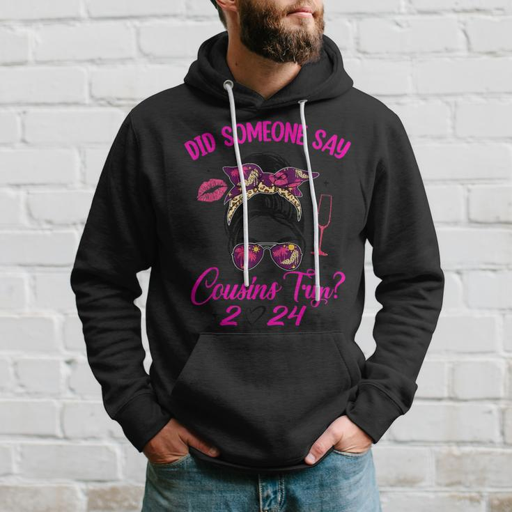 Say Cousins Trip 2024 Vacation Travel Cousin Weekend Hoodie Gifts for Him