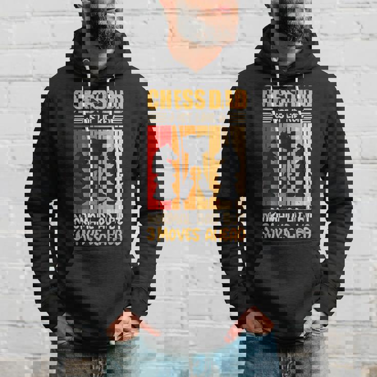 Schach Spielender Vater Schachmeister Hoodie Geschenke für Ihn