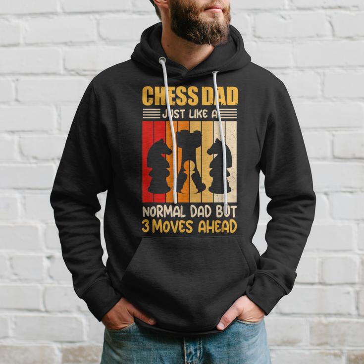 Schach Spielender Vater Schachmeister Hoodie Geschenke für Ihn