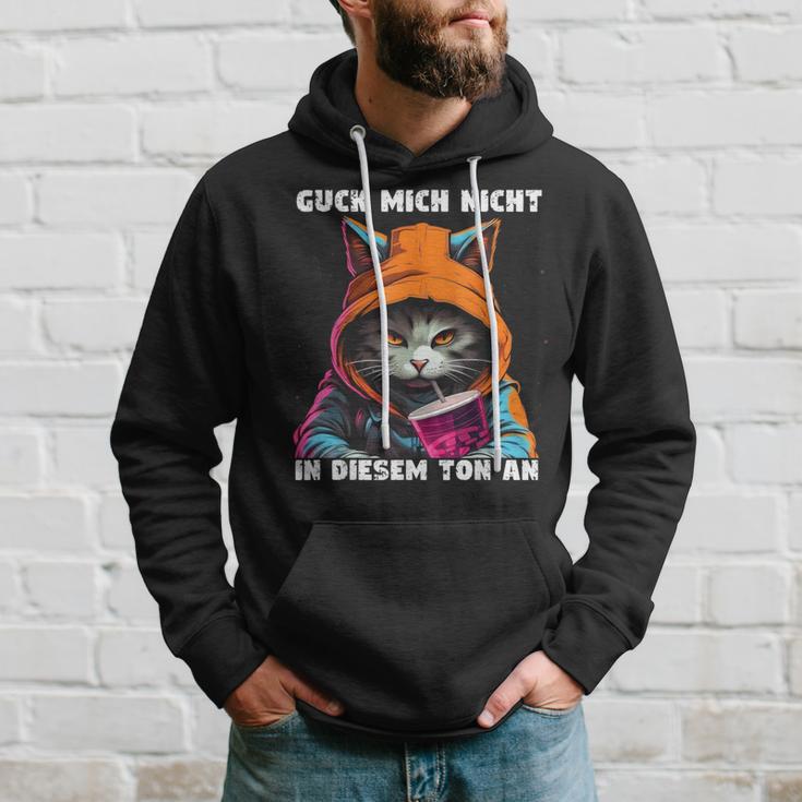 Schau Mich Nicht In Diesem Ton An Hoodie Geschenke für Ihn