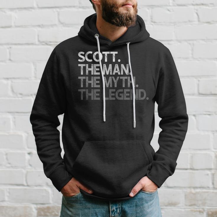 Scott The Man Myth Legend Hoodie Gifts for Him