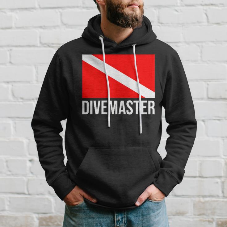 Scuba Flag Diver Down Flag Divemaster Kapuzenpullover Geschenke für Ihn