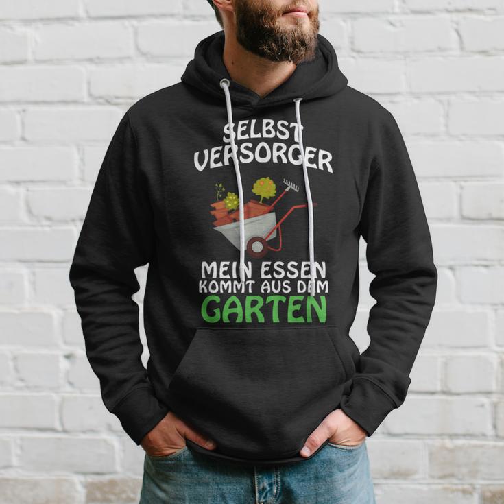 Selbstversorger Mein Essen Kommt Aus Der Garten Mein Essen Kommt Aus Der Gartener Kapuzenpullover Geschenke für Ihn