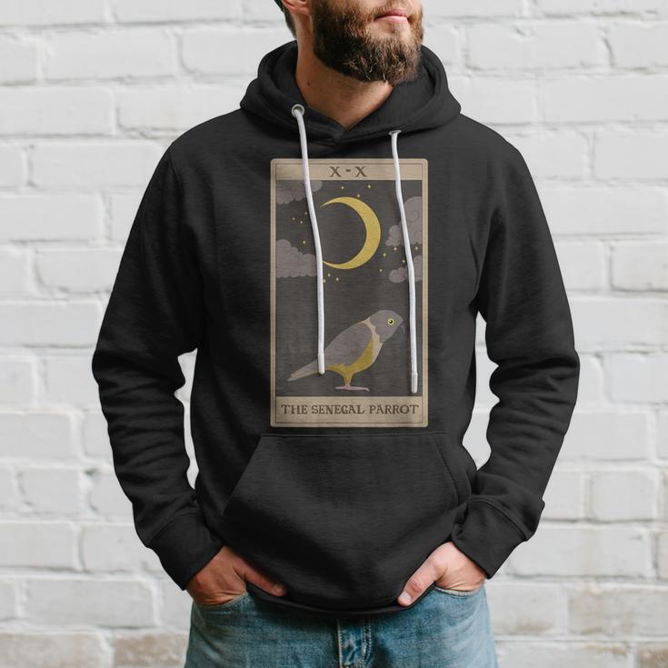 Senegal Parrot Cute Senegal Parrot Tarot Card Hoodie Gifts for Him