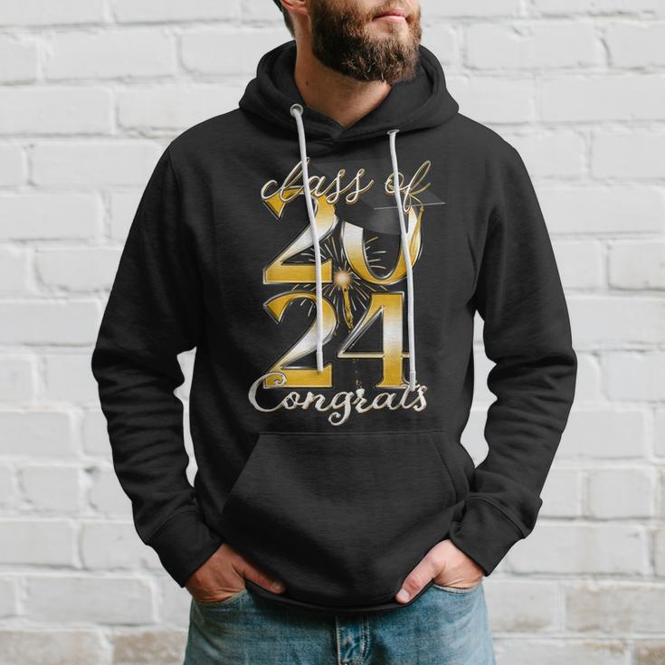 Senior Class Of 2024 Congrats Graduate Last Day Of School Hoodie Gifts for Him