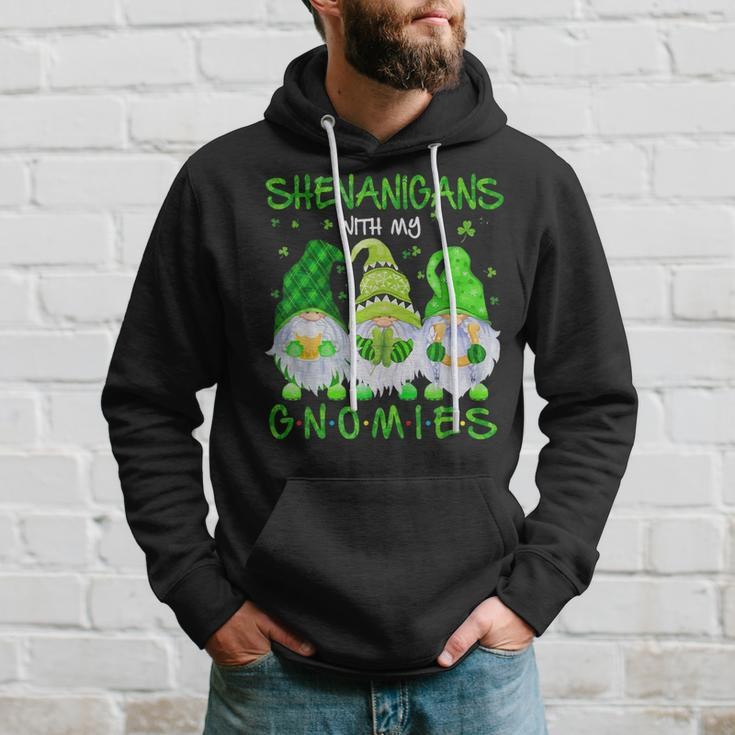 Shenanigans With My Gnomies St Patrick's Day Gnome Lover Hoodie Gifts for Him