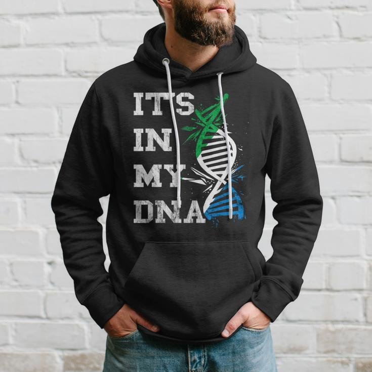 Sierra Leone It's In My Dna Siera Leonean Roots Flag Hoodie Gifts for Him