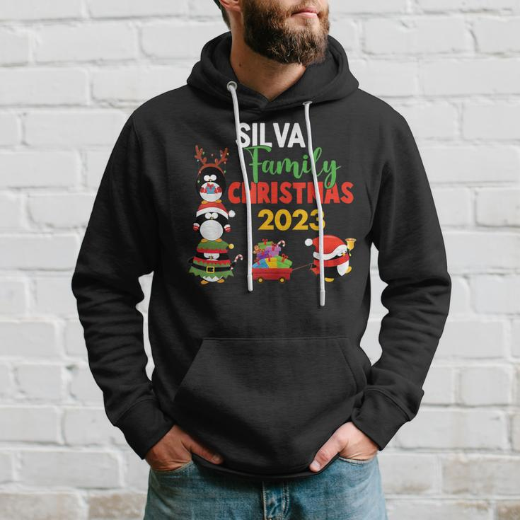 Silva Family Name Silva Family Christmas Hoodie Gifts for Him