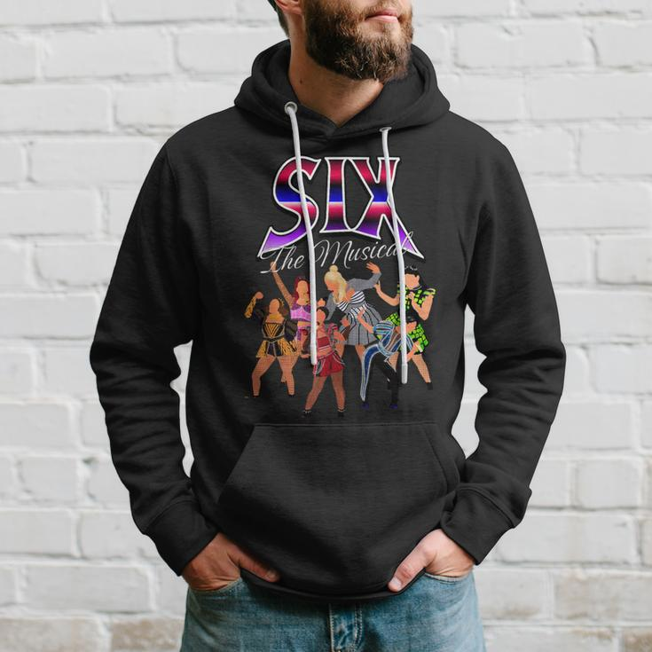 The Six Wives Of Henry Viii Six The Musical Six Retro Hoodie Gifts for Him