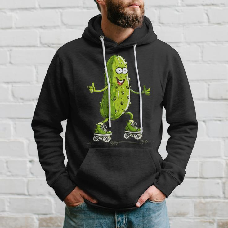 Skater Pickle Kostüm Für Inlineskating Liebhaber Hoodie Geschenke für Ihn