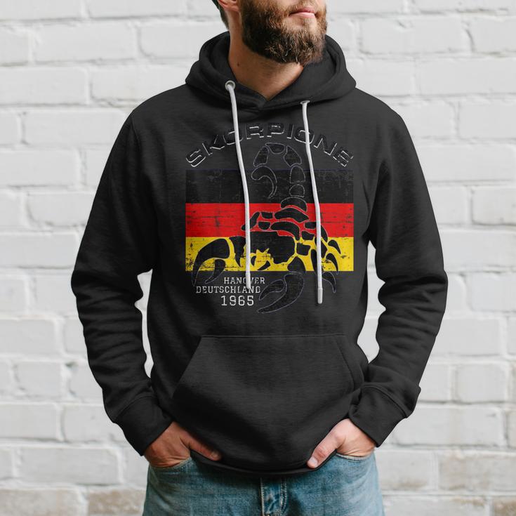 Skorpione Hanover Deutschland 1965 Scorpion German Flag Hoodie Gifts for Him