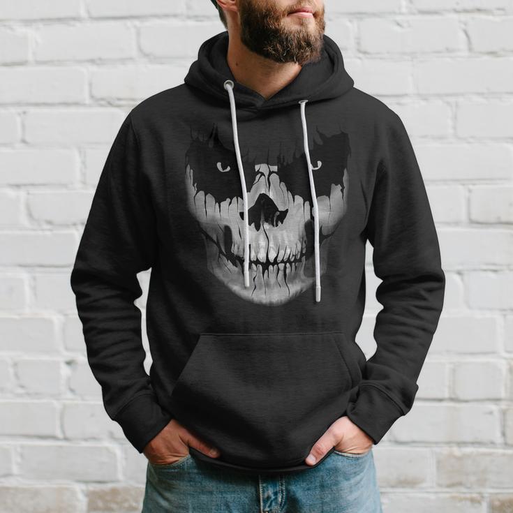 Skull Dark Scary Skulls Hoodie Geschenke für Ihn