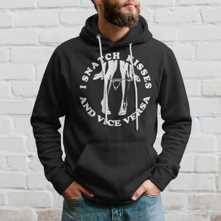 I Snatch Kisses And Vice Versa Couple Love Quote Hoodie Gifts for Him