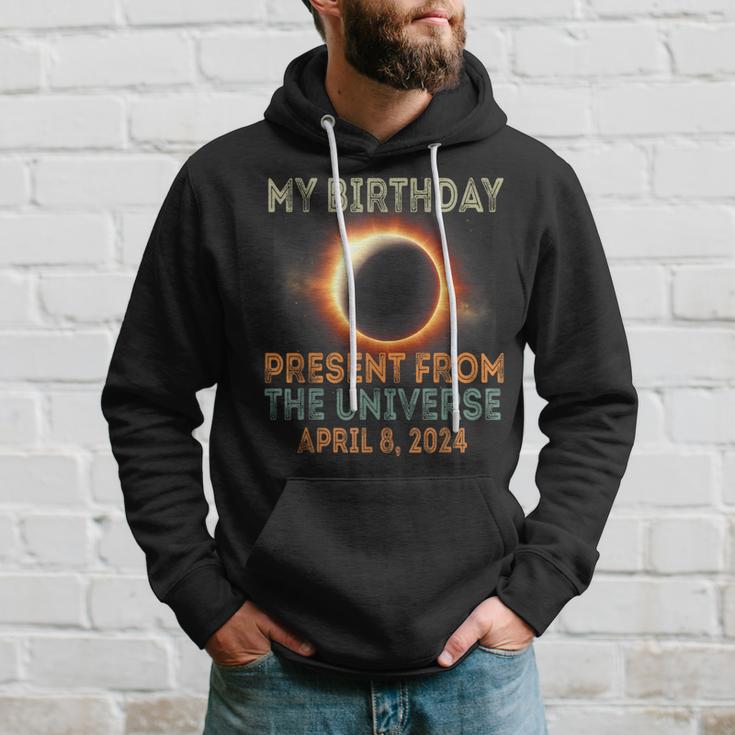 Solar Eclipse 2024 Birthday Present 4824 Totality Universe Hoodie Gifts for Him