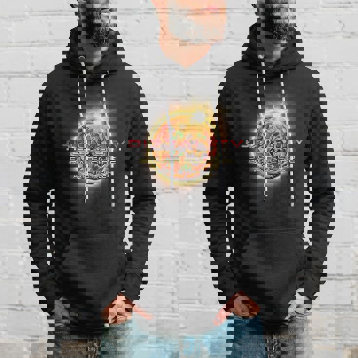 Solar Eclipse 2024 Pizzality Eclipse 2024 Pizza Hoodie Gifts for Him