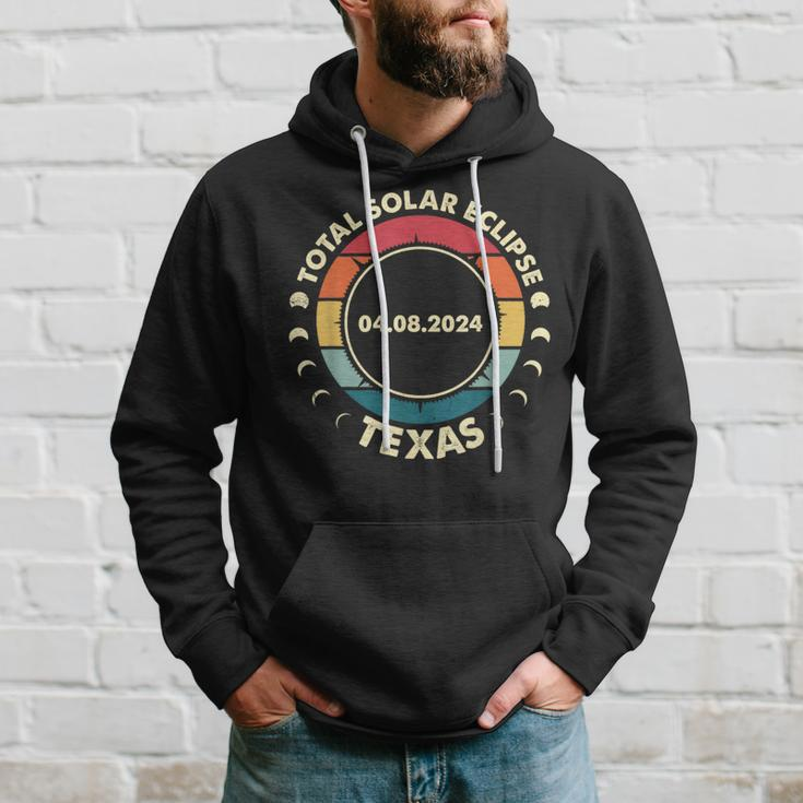 Solar Eclipse 2024 Texas Solar Eclipse 2024 2 Solar Hoodie Gifts for Him