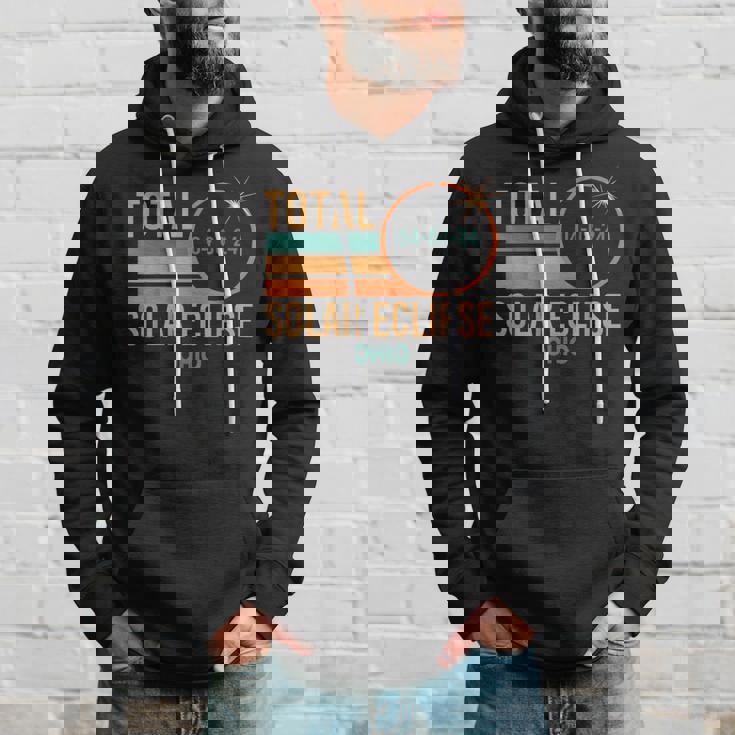 Solar Eclipse Ohio April 8 2024 Total Totality Hoodie Gifts for Him