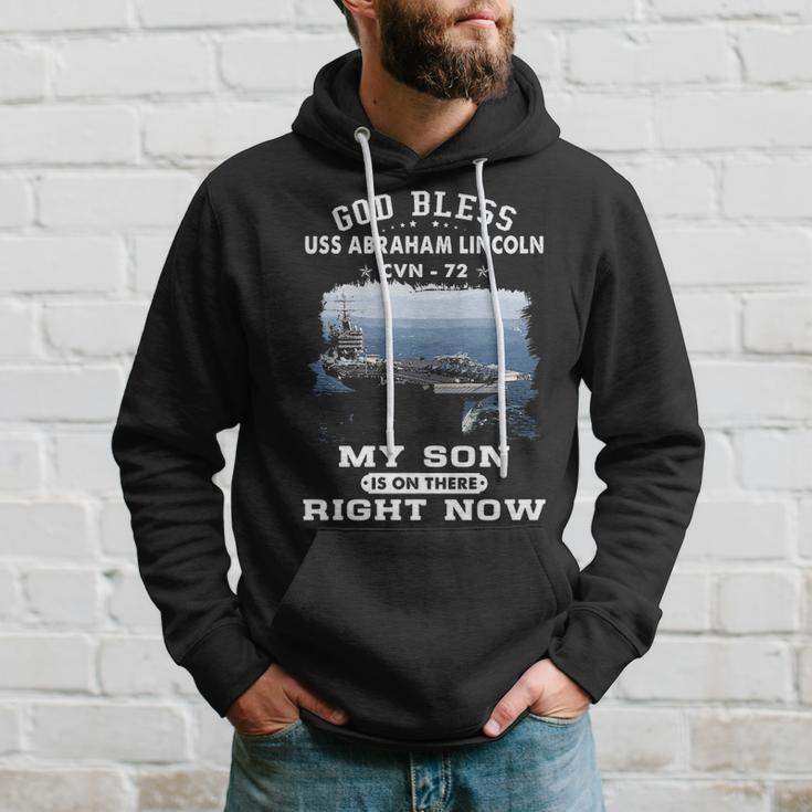 My Son Is Uss Abraham Lincoln Cvn Hoodie Gifts for Him